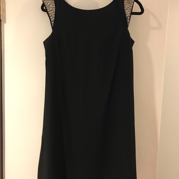 Aidan Mattox blk trapeze dress - Picture 3 of 5